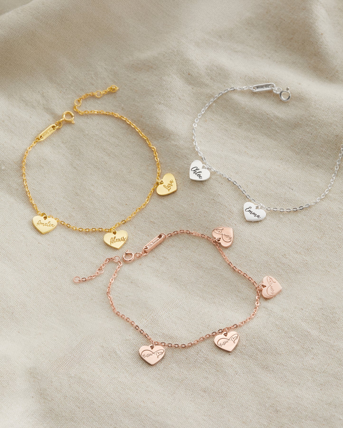 Custom Engraved Friendship Bracelet